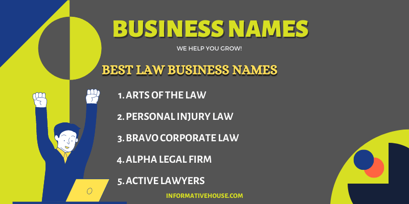 Best Law Business Names