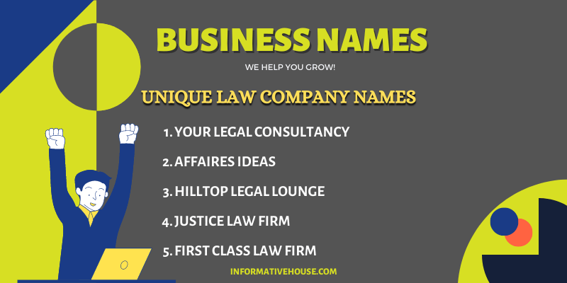 Unique Law Company Names