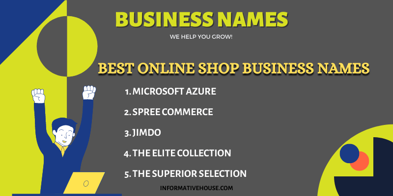 Best Online Shop Business Names