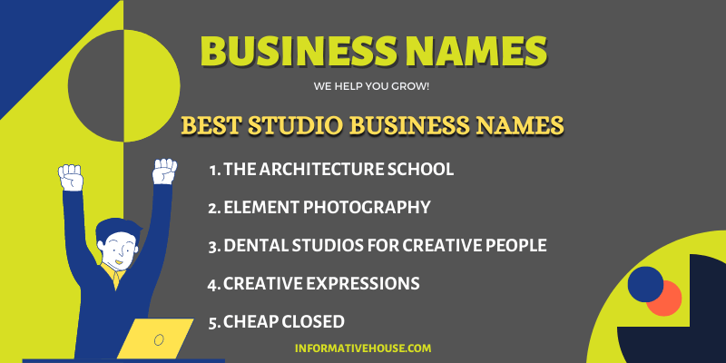 Best Studio Business Names