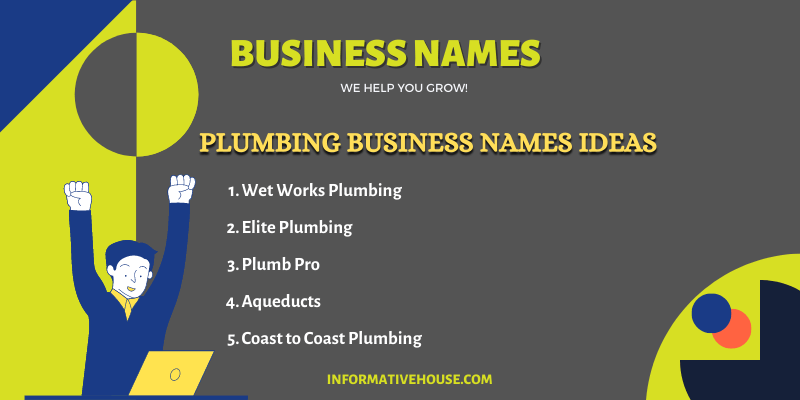 Plumbing Business Names Ideas