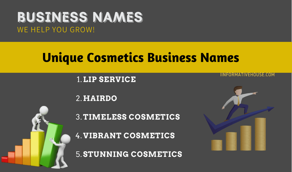 Unique Cosmetics Business Names