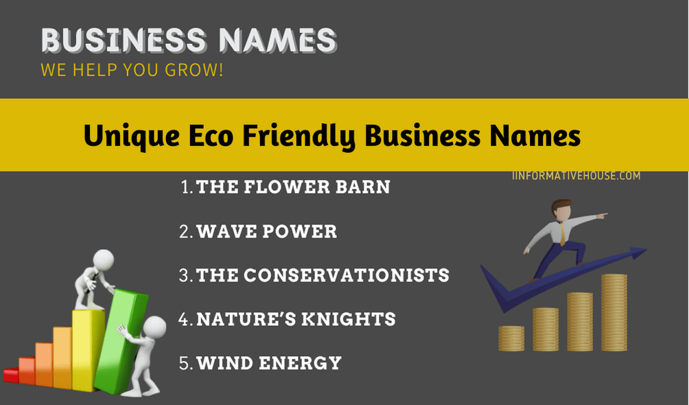 Unique Eco Friendly Business Names