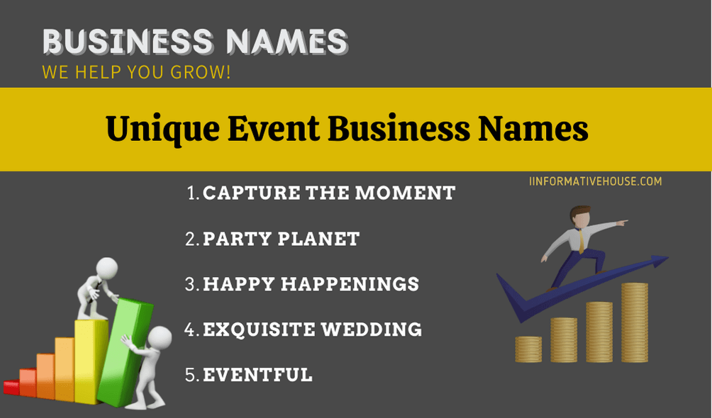 Unique Event Business Names