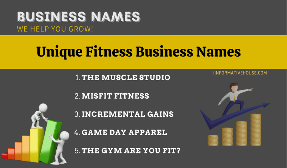 Unique Fitness Business Names