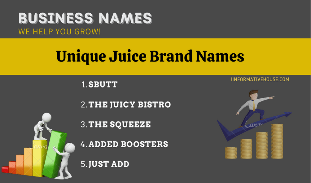 Unique Juice Brand Names