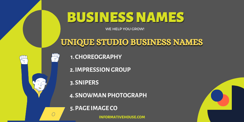 Unique Studio Business Names