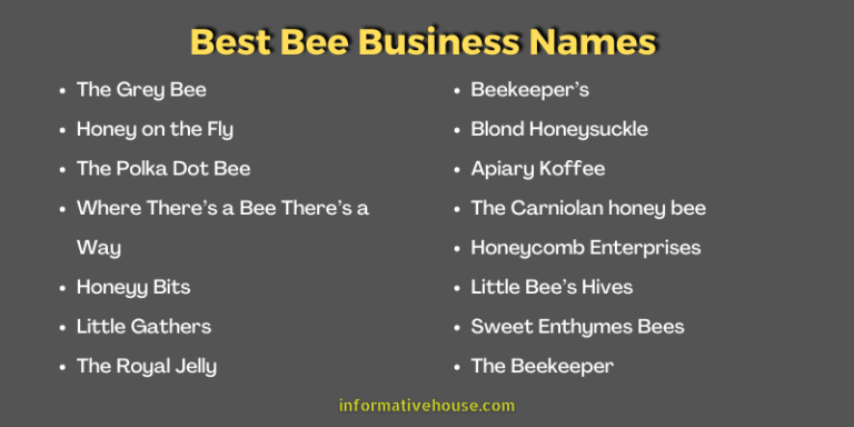 499-creative-bee-business-names-ideas-2023-2024-informative-house