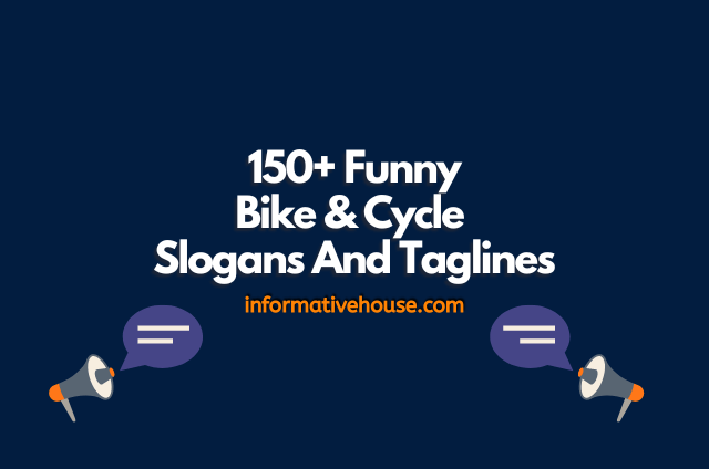 Bike Slogans Ideas