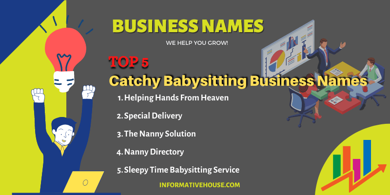 Catchy Babysitting Business Names