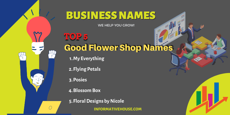 Good Flower Shop Names