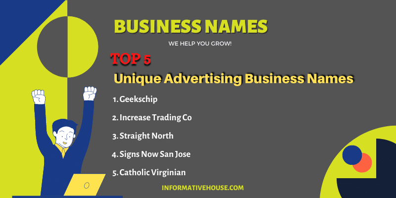 Advertising Business Names