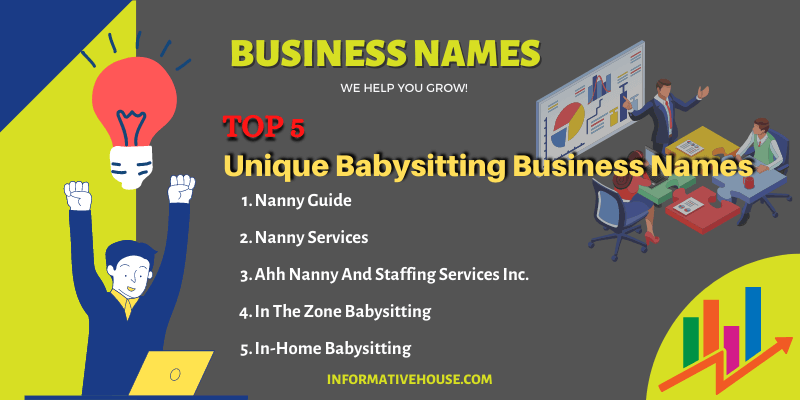 Unique Babysitting Business Names