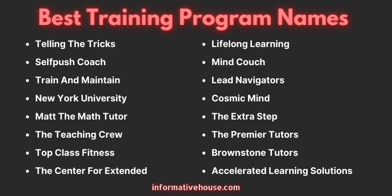 399-the-most-creative-training-program-names-ideas-informative-house