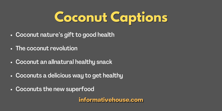 Coconut Captions