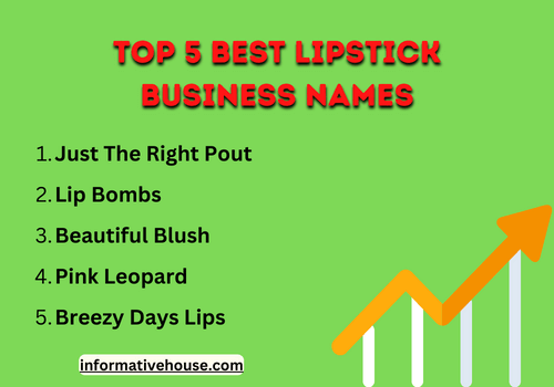 Top 5 best lipstick business names