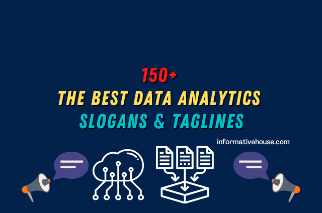 Data Analytics Slogans Ideas