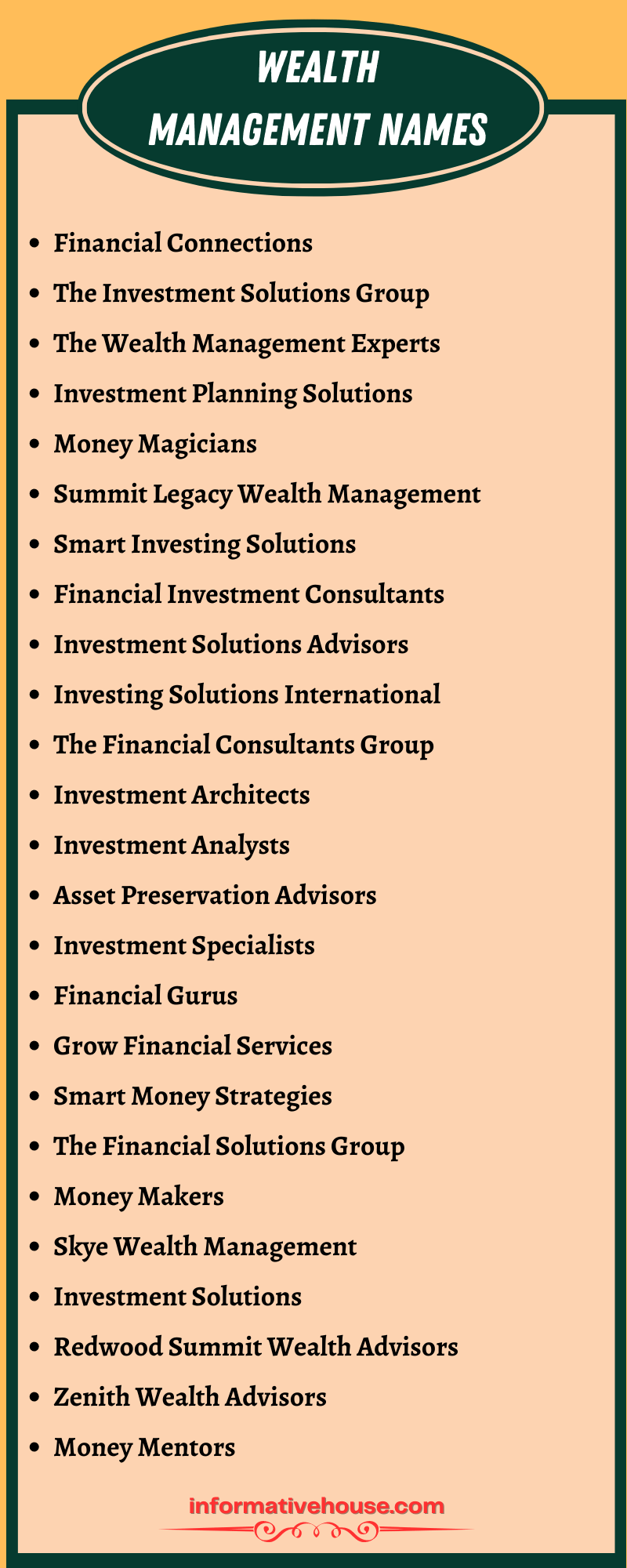 Wealth Management Names