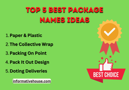 top 5 best package names ideas