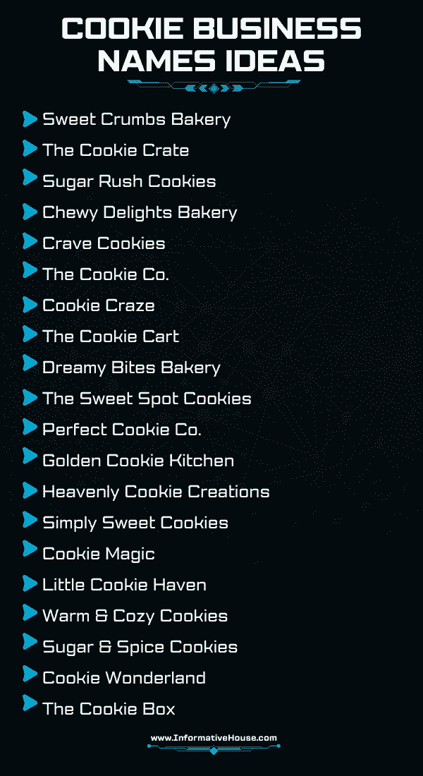 Cookie Business Names