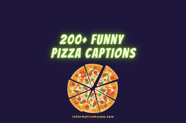 Funny Pizza Captions