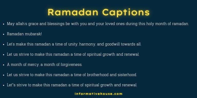 Ramadan Captions