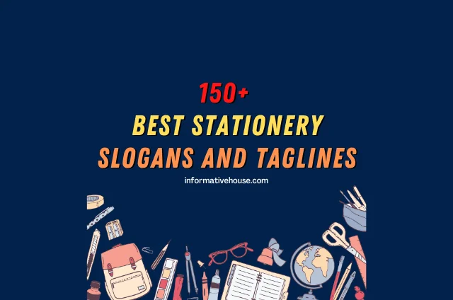 Stationery Slogans Ideas