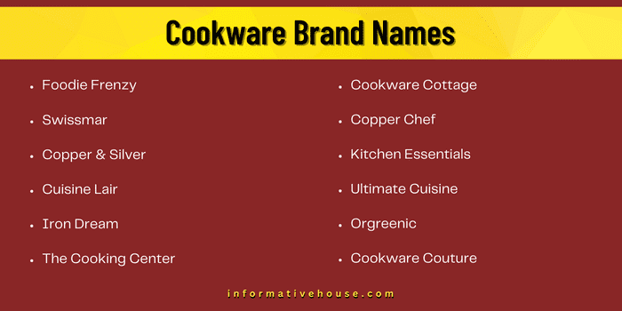 Cookware Brand Names