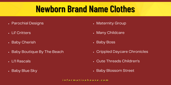 Newborn Brand Name Clothes