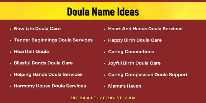Doula Name Ideas