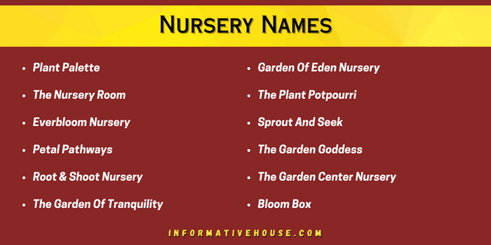 Nursery Names