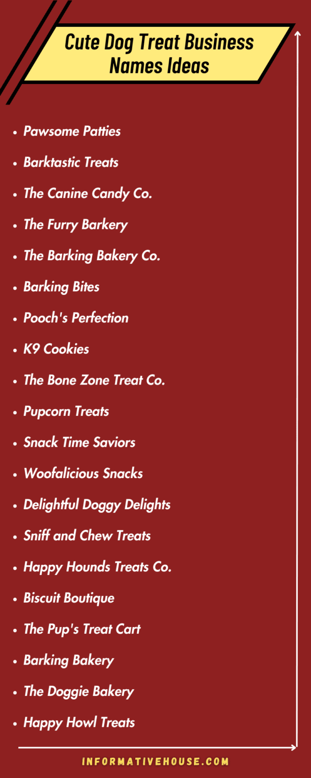 499+ The Best Funny Dog Treat Business Names Ideas - Informative House