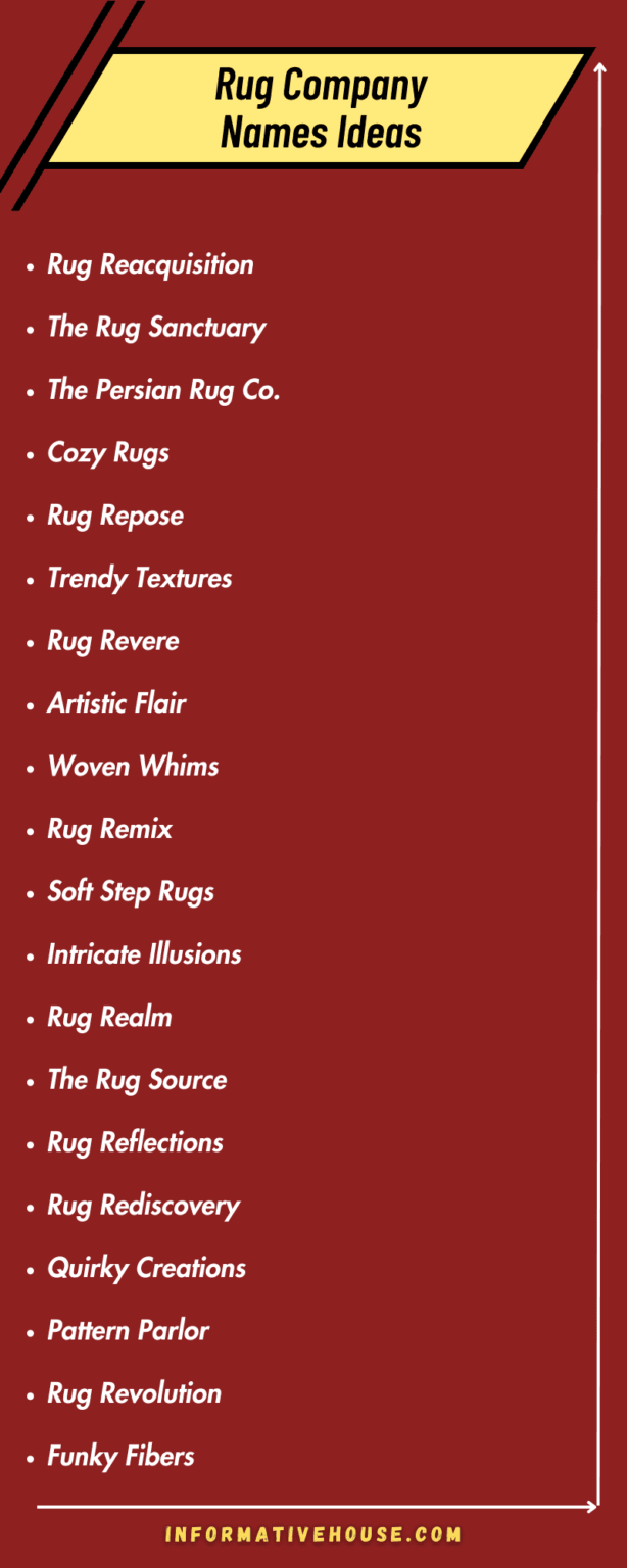 499+ The Most Cool Rug Company Names Ideas Informative House