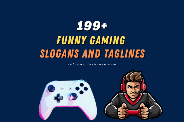 Funny Gaming Slogans