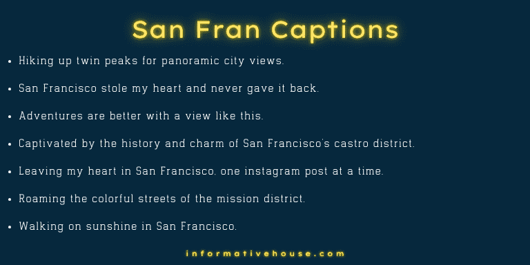 San Fran Captions