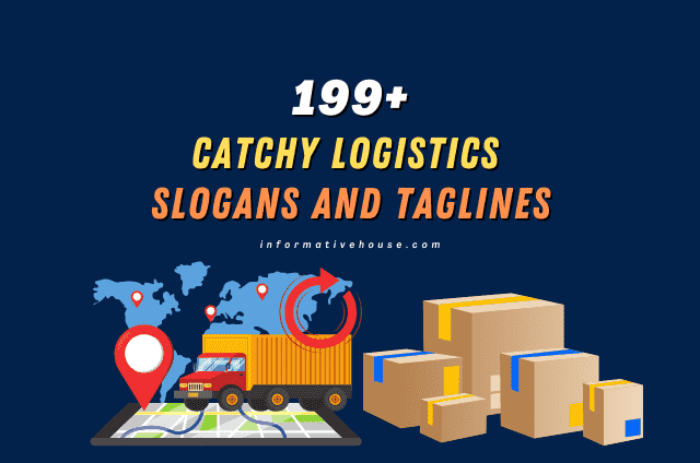 Catchy Logistics Slogans