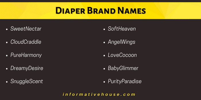 Top 10 Diaper Brand Names List for startup