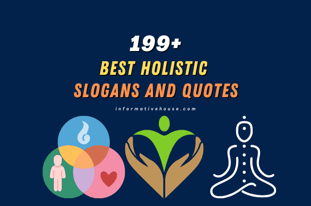 Holistic Healing Slogans