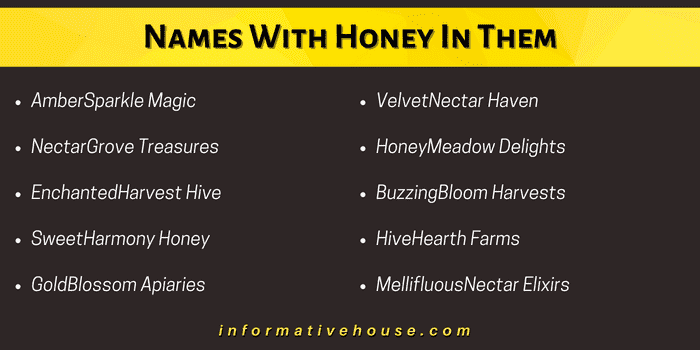Names With Honey In Them