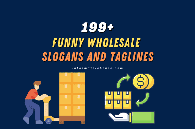 Slogan For Wholesale Business