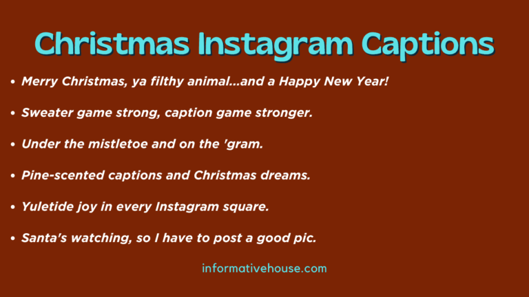 200+ The Best Funny Christmas Captions For Instagram! - Informative House