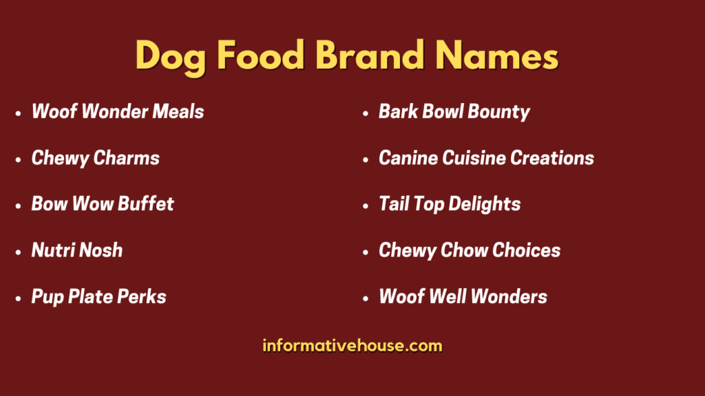 Top 10 Dog Food Brand Names