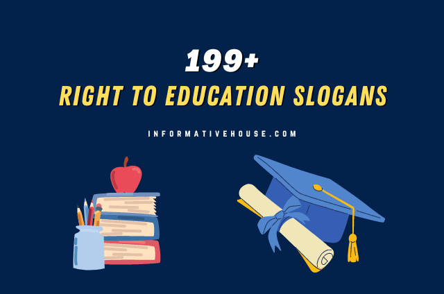 Right to Education Slogans