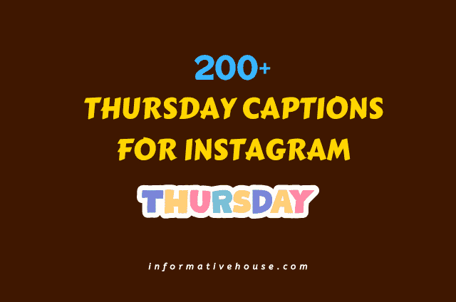 Best Blog to find Funny Thursday Captions for Instagram