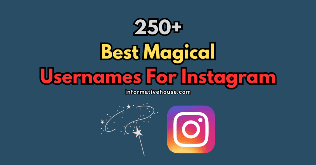 Best Magical Usernames For Instagram