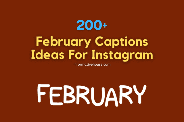 February Captions for Instagram