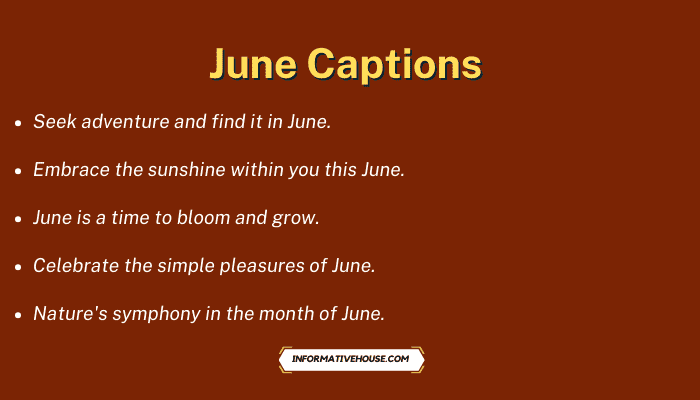 June Captions