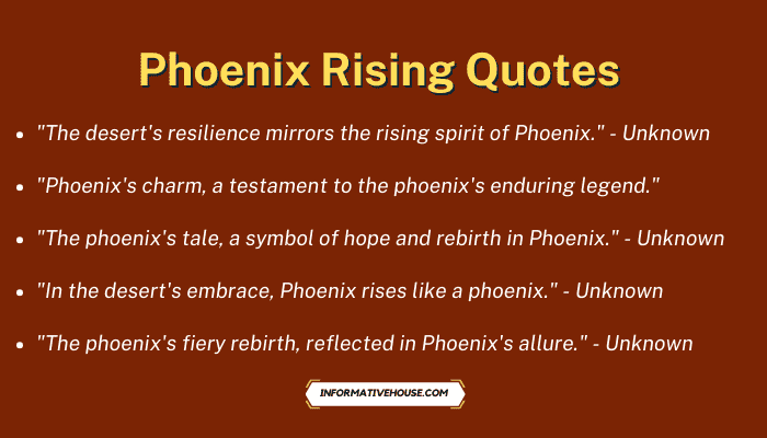 Phoenix Rising Quotes