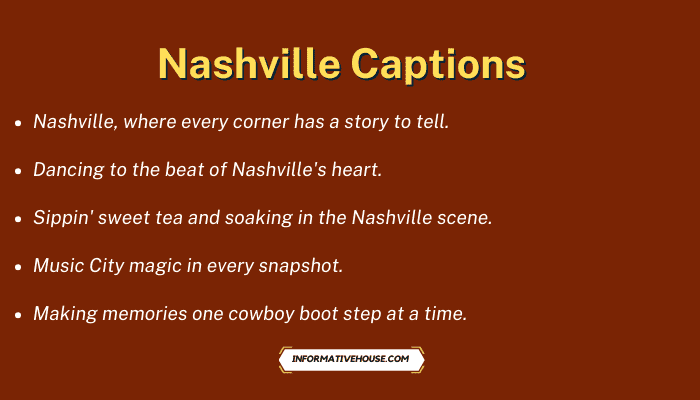 Nashville Captions