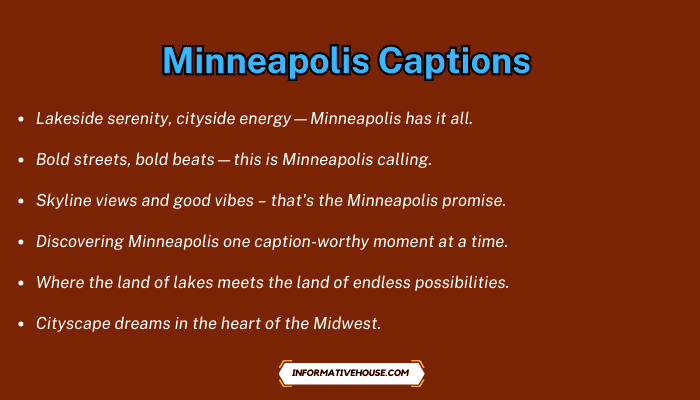 Minneapolis Captions